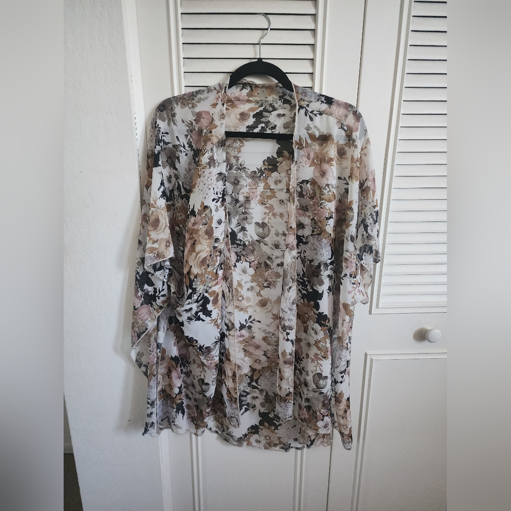 Floral Kimono